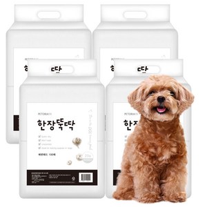 한장뚝딱 라이트 강아지 배변 패드 400매 20g, 혼합맛