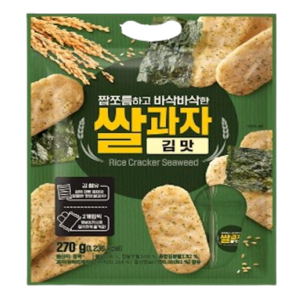 쌀과자 김맛, 270g, 6개, 270g