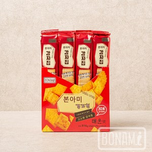 본아미 감자칩 매운맛, 68g, 12개