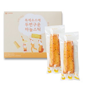 [신라명과] 특제소스에 두번구운 마늘스틱 선물용쇼핑백, 240g, 1개