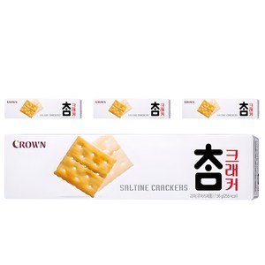 크라운 참 크래커, 56g, 4개