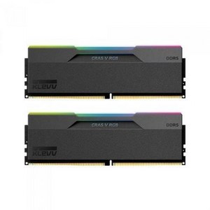 ESSENCORE KLEVV DDR5-6000 CL30 CRAS V RGB 패키지 서린 (64GB(32Gx2)), 2개