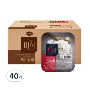 더미식 현미쌀밥 작은공기, 140g, 40개