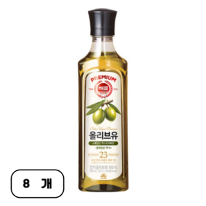 해표 압착 올리브유, 250ml, 8개