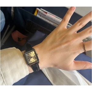 [CASIO] 카시오 LTP-V007L-7B1 여성 가죽 시계