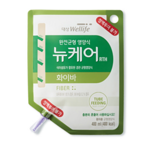 뉴케어 RTH 화이바 300ml/ 400ml/ 500ml x20팩 [피딩줄 20개 포함]