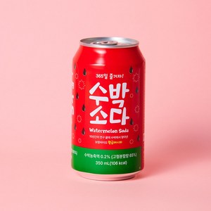 SFC바이오 수박소다 UP 탄산음료, 24개, 350ml