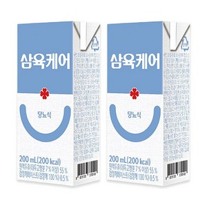 삼육 케어푸드 당뇨식 당뇨환자용 200ml x 24팩, 24개