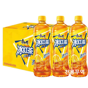 중국음료수 빙탕쉐리 왕로길 캉스푸 차파이 중국식품, 500ml, 15개