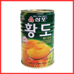 삼포 황도 400g /황도 슬라이스, 20개