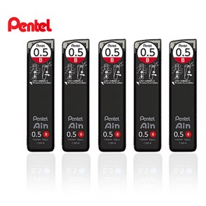 펜텔 아인 샤프심 0.5mm 세트 (신제품), 아인 0.5mm C-285-B 5개 세트