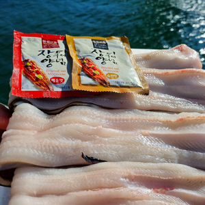 [싱싱냠냠] 자연산 손질 통영 바다장어 붕장어 소스2종, 1개, 3kg(6~12미 내외)