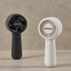 살림점빵 휴대용 손 선풍기 무선 초경량 캠핑 미니 손풍기 c타입, 화이트
