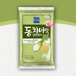 면사랑 동치미맛 냉면육수, 5kg, 1개