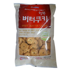 신흥 행복 버터 쿠키, 1kg, 6개