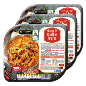 야식만참 로제무뼈불닭발 300g, 3개