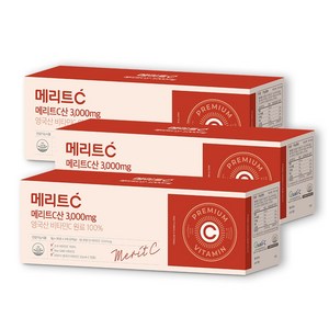 휴온스 메리트C산 3000mg 90포, 3개, 90회분
