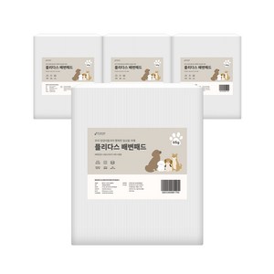 플리다스 강아지 배변패드 15g~100g 소형/대형/특대형 4팩 모음, 4개, 30개입