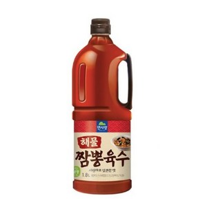 면사랑 해물 짬뽕육수, 1.8L, 2개