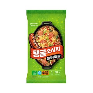 풀무원 탱글소시지 철판볶음밥, 3개, 240g