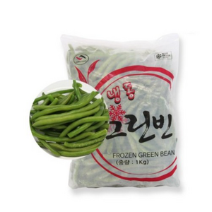 해물총각 그린빈 1kg 냉동야채 1kg 2개