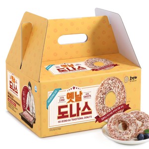 호정가 옛날도나스 (16개입) / 달콤하고 부드러운 추억의 전통과자, 1세트, 960g