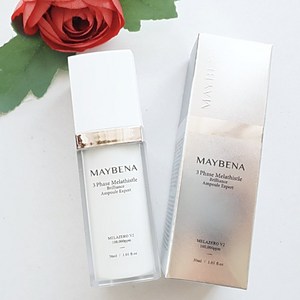 [본사정품]메이베나 쓰리페이즈 멜라씨슬 광채 앰플 엑스퍼트 35mL 미백앰플 화이트닝 제로잡티 글루타치온 기미 멜라닌 감소 임상 피부진정 피부강화 피부미인 피부광채 윤기부여 미백, 광채앰플, 4개, 30ml