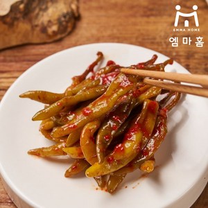 [엠마홈] 밥도둑 반찬 고추무침 국내가공, 2개, 1kg