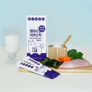 밸리스 스틱 고양이 간식 파우치 15g, 치카, 20개