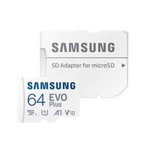 삼성전자 EVO 플러스 마이크로SD MB-MC64HA/KR, 64GB, 1개