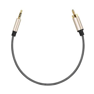 3.5mm ~ RCA 오디오 케이블 Nylon-Baided 3.5mm aux에서 RCA 오디오 케이블에서 SPDIF 스테레오 케이블 디지털 동축 수신기를위한 오디오 케이블, [01] 1.5m, 1.5m, 02 1.5m