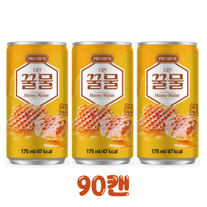 다인 꿀물캔 업소용, 90개, 175ml