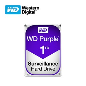 Westen Digital DVR용 1000GB(1TB) 하드디스크(저장장치), 1개