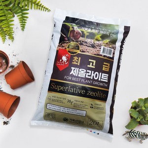 거목산업사 제올라이트 대포장 소립 프리미엄 마사토 화분멀칭 배수 토질개선, 1개, 20L