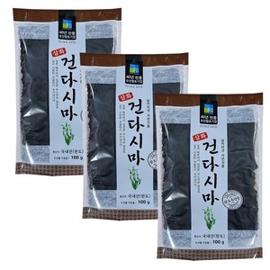 [삼화해조류]완도산 건다시마 100g, 1개