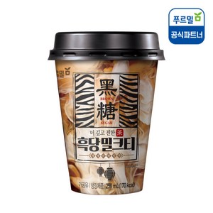 푸르밀흑당밀크티250ml10컵, 250ml, 10개