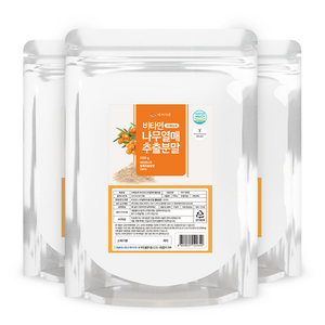 백세식품 비타민나무열매추출분말 500g팩 HACCP 인증제품, 3개, 500g