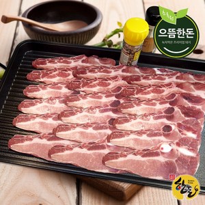 [으뜸한돈] 국내산 한돈 돼지 LA갈비 500g+500g (구이용) (총1kg)냉동, 2개, 500g