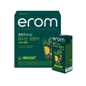 이롬 황성주 마시는 영양식 190ml 16팩, 16개