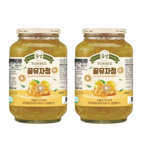 [코스트코]VONBEE 본비 유자청 겨울음료 따뜻한차 2KG, 1개, 1개입