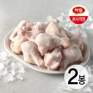 [하림] 자연실록 무항생제 IFF 닭봉 (윗날개) 2봉, 1kg, 2개