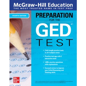 McGaw-Hill Education Pepaation fo the GED Test Fouth Edition Hadcove