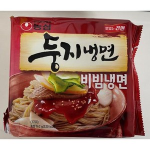 둥지냉면 비빔냉면 162g, 4개