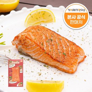 가시제거연구소 연어밥상 노르웨이 숙성 연어 구이 스테이크 필렛, 연어밥상 150g 1개, 1개