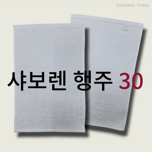 송월타월 샤보렌 엠보 행주, 20개