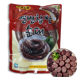 홍홍 중국식품 한흥 연변 찹쌀순대 연변순대, 450g, 1개