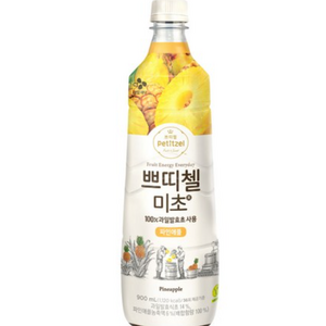 쁘띠첼 파인애플 미초 음용식초, 900ml, 1개