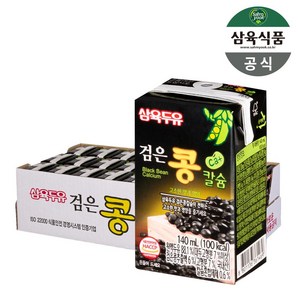 삼육두유 검은콩칼슘 140ml 24팩, 24개