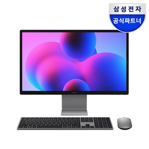 삼성 올인원 프로 DM970AGA-L71AR 14세대 울트라7 4K UHD 27인치 모니터 삼성 올인원PC 일체형PC 일체형컴퓨터, 그레이, 올인원 Po, 2TB, 16GB, WIN11 Home