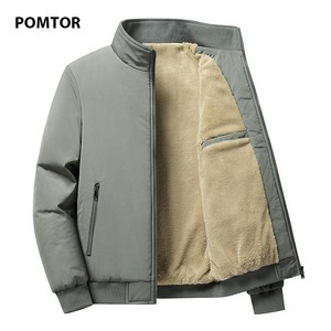 POMTOR 남성가을자켓 캐주얼 겨울 빅사이즈 기모 남자자켓